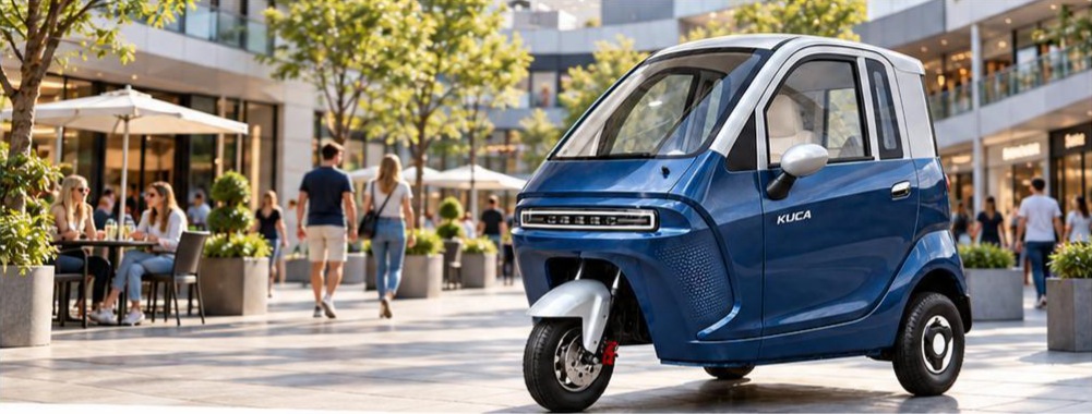 KUCA A800 — Enclosed Electric Tricycle