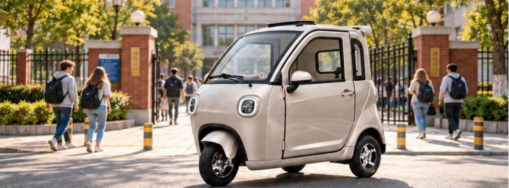 KUCA A801 — Enclosed Electric Tricycle