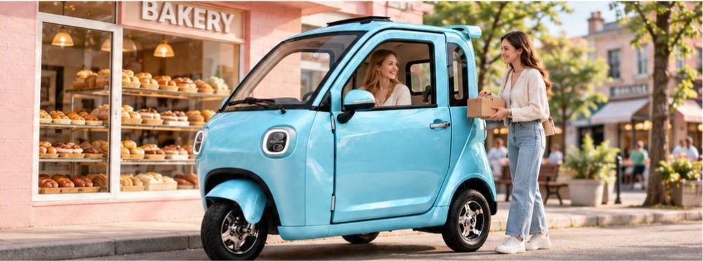 KUCA M1 — Enclosed Electric Tricycle