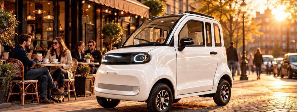 KUCA M1P — Two-Seat Micro EV